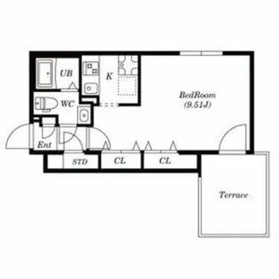 Branche大森 II【1階】の間取り