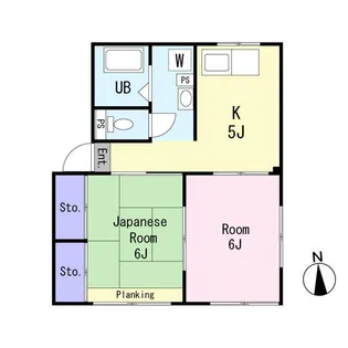 ソファレ幸【2階】の間取り