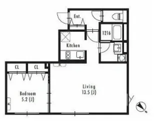 GRAN PASEO 中目黒 Westの間取り