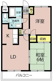 ロイヤルパレス(幕張本郷)【4階】の間取り
