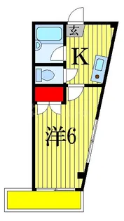 千葉県船橋市旭町6【アパート】の間取り