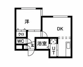 フェリーチェ27【2階】の間取り