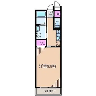 神奈川県横浜市港北区綱島東5【マンション】の間取り