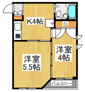 FONT45【2階】の間取り