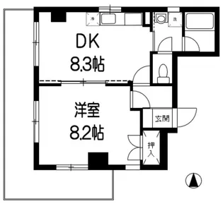Ever Grace【4階】の間取り