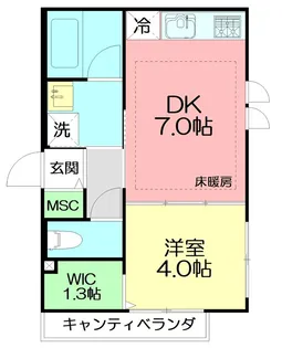 Solmare Kugenuma【2階】の間取り