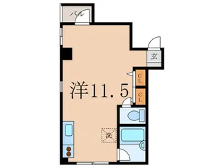 プライムコート【2階】の間取り