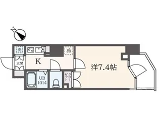 フェルテ中野【8階】の間取り