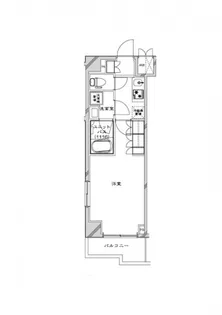 ルーブル武蔵小杉伍番館【3階】の間取り