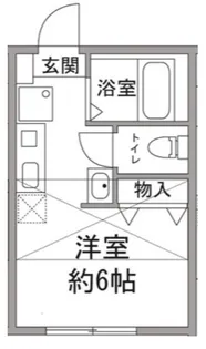 グルーラ仏向町【2階】の間取り