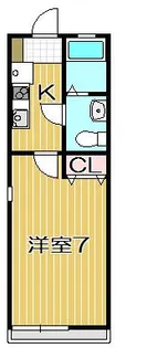 カーサ1210【3階】の間取り