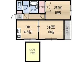 プレンディー真砂【3階】の間取り