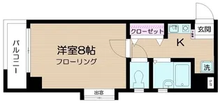 ビルトモア西新宿【4階】の間取り