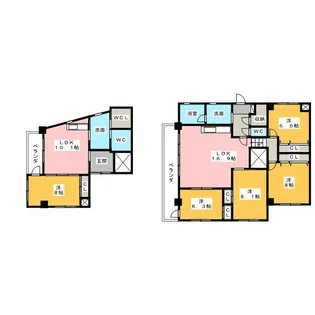 ステージア赤尾台【1階】の間取り