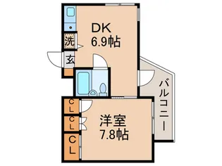 コスモ金町【3階】の間取り