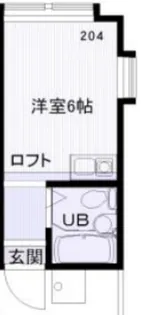 メゾンイワト【2階】の間取り