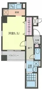 ル・ポエーム【5階】の間取り