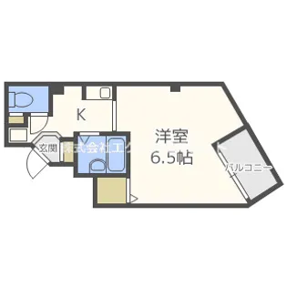 パークメゾン住吉【3階】の間取り