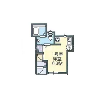 オーシャンレジデンシア【1階】の間取り