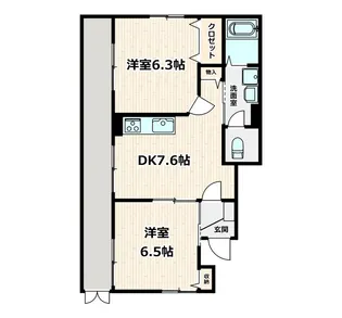 ミニヨン【1階】の間取り