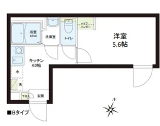 レピュア志村坂上レジデンス【3階】の間取り