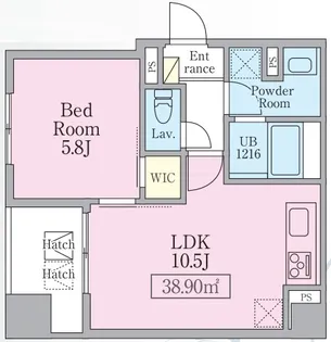 アビタシオン創【10階】の間取り