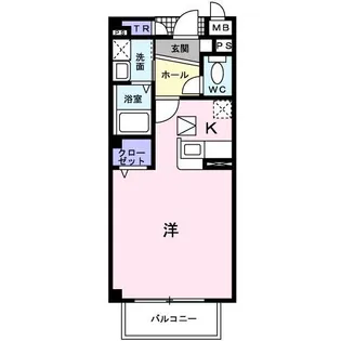 川崎ヒルズII【1階】の間取り