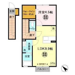 コスタ舟入【2階】の間取り