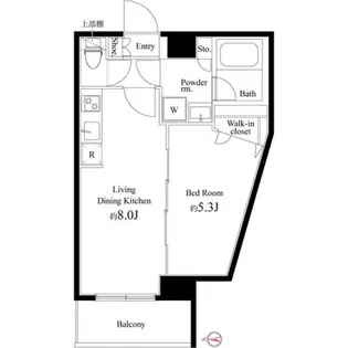 CourtBlanche【1階】の間取り