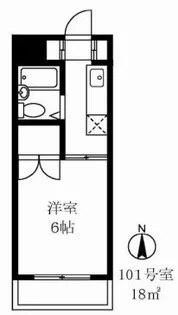 シルフィード【1階】の間取り