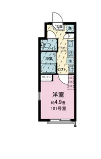 めぞん一刻【1階】の間取り