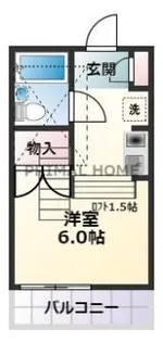 グリーンコーポ神大寺【1階】の間取り