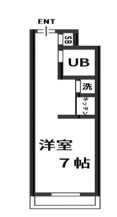 ライオンズマンション西日暮里第3【1階】の間取り