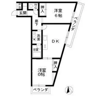 エクセルハイム【3階】の間取り