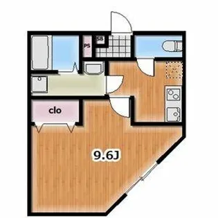 Ambition唐木田【1階】の間取り