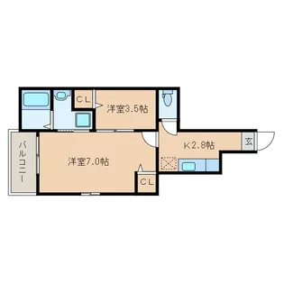 メゾン・ド・アリエッタの間取り