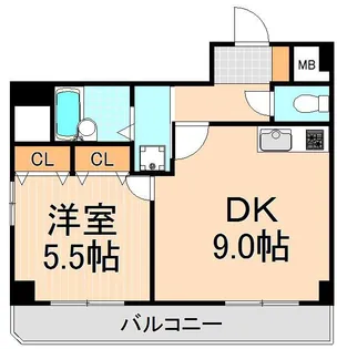 アルゴ元浅草【2階】の間取り