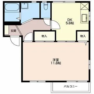 フレグランスあんじゅ【2階】の間取り