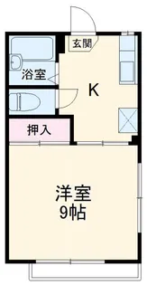 フォーセゾン【1階】の間取り
