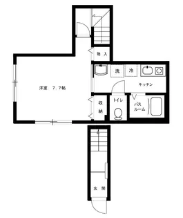 ブランミュール【2階】の間取り