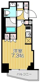 プライムアーバン品川中延【10階】の間取り