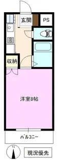 開運ハイツ南俣【1階】の間取り