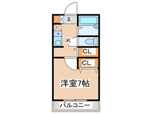 スペランザ【4階】の間取り