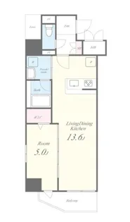 ウィステリア上池袋【3階】の間取り