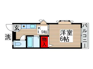 静観荘【2階】の間取り