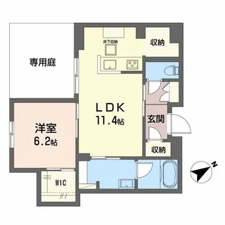 Allume【1階】の間取り