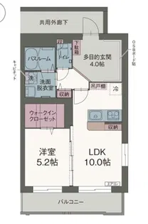 リバーサイド桜II【2階】の間取り