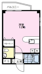 マーレ生田【4階】の間取り