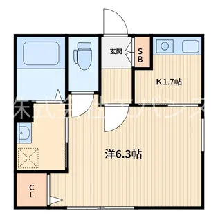 エミネックス芝中田【3階】の間取り