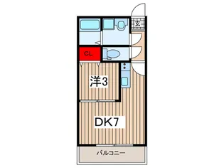 Laluce宮原 South【1階】の間取り